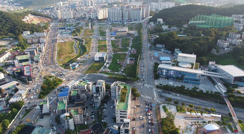 교통량측정 드론촬영